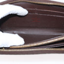 LOUIS VUITTON Damier Ebene Zippy Wallet Long Wallet N41661 LV Auth bs31083-10