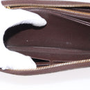 LOUIS VUITTON Damier Ebene Zippy Wallet Long Wallet N41661 LV Auth bs31083-18