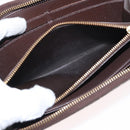 LOUIS VUITTON Damier Ebene Zippy Wallet Long Wallet N41661 LV Auth bs31083-11