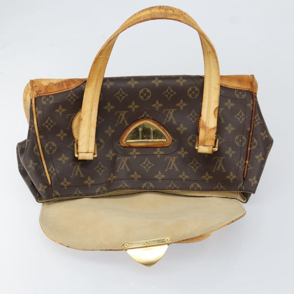LOUIS VUITTON Monogram Beverly GM Shoulder Bag M40120 LV Auth bs31087
