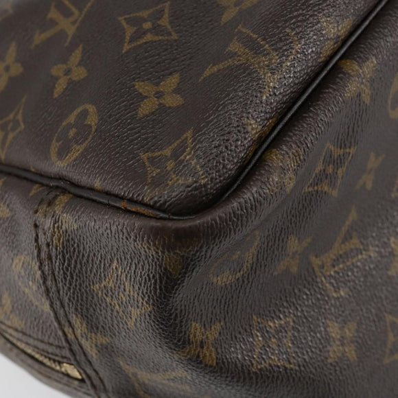 LOUIS VUITTON Monogram Deauville Hand Bag M47270 LV Auth bs31089