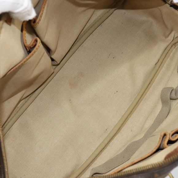 LOUIS VUITTON Monogram Deauville Hand Bag M47270 LV Auth bs31089