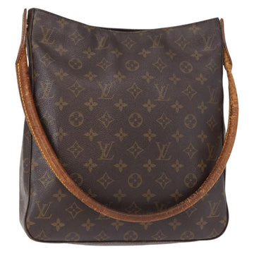 LOUIS VUITTON Monogram Looping GM Shoulder Bag M51145 LV Auth bs31091