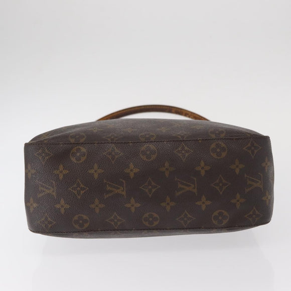 LOUIS VUITTON Monogram Looping GM Shoulder Bag M51145 LV Auth bs31091