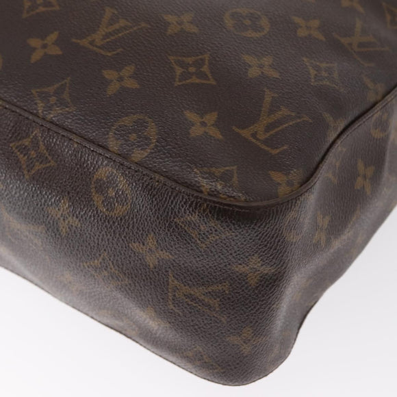 LOUIS VUITTON Monogram Looping GM Shoulder Bag M51145 LV Auth bs31091