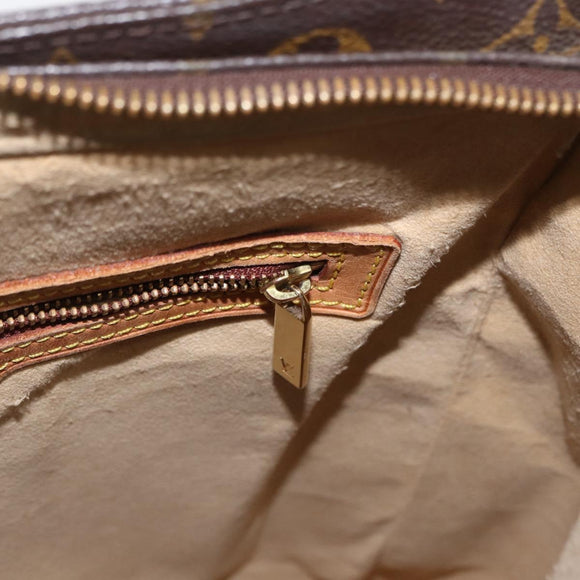 LOUIS VUITTON Monogram Looping GM Shoulder Bag M51145 LV Auth bs31091