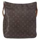 LOUIS VUITTON Monogram Looping GM Shoulder Bag M51145 LV Auth bs31091-2