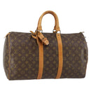 LOUIS VUITTON Monogram Keepall 45 Boston Bag M41428 LV Auth bs31093-1