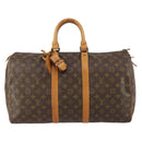 LOUIS VUITTON Monogram Keepall 45 Boston Bag M41428 LV Auth bs31093-2