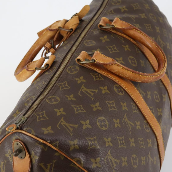 LOUIS VUITTON Monogram Keepall 45 Boston Bag M41428 LV Auth bs31093