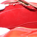 LOUIS VUITTON Monogram Vernis Sutton Hand Bag Red Rouge M91080 LV Auth bs31095-15