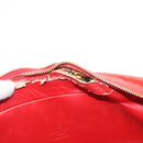 LOUIS VUITTON Monogram Vernis Sutton Hand Bag Red Rouge M91080 LV Auth bs31095-16