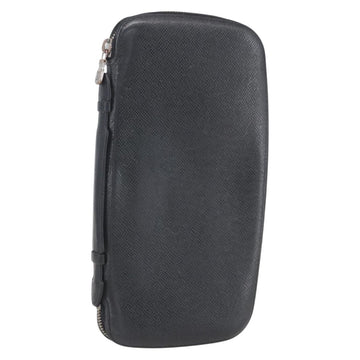 LOUIS VUITTON Organizer Atholl Travel Case Black M63042 LV Auth bs31096