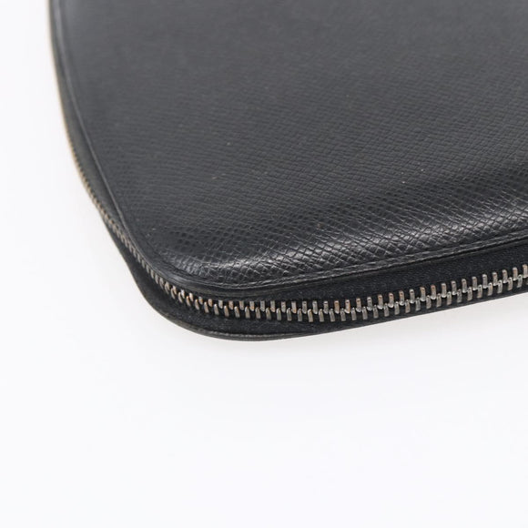 LOUIS VUITTON Organizer Atholl Travel Case Black M63042 LV Auth bs31096