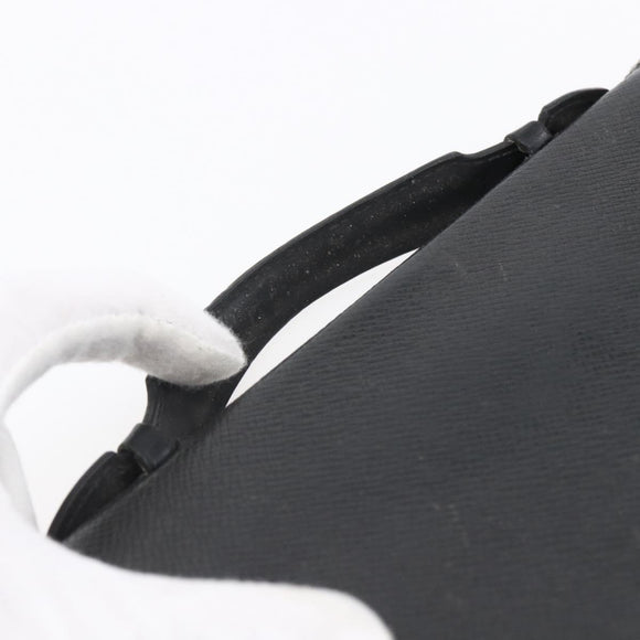 LOUIS VUITTON Organizer Atholl Travel Case Black M63042 LV Auth bs31096