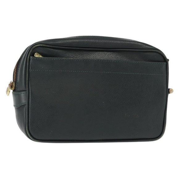 LOUIS VUITTON Taiga Karga Clutch Bag Epicea M30814 LV Auth bs31097