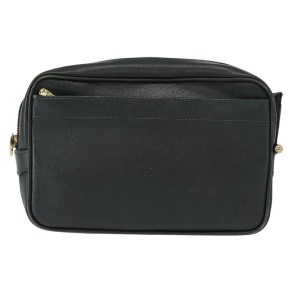 LOUIS VUITTON Taiga Karga Clutch Bag Epicea M30814 LV Auth bs31097