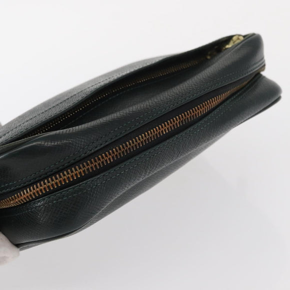 LOUIS VUITTON Taiga Karga Clutch Bag Epicea M30814 LV Auth bs31097