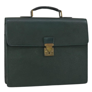 LOUIS VUITTON Taiga Serviette Moskova Business Bag Epicea M30034 LV Auth bs31098