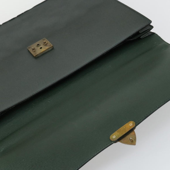 LOUIS VUITTON Taiga Serviette Moskova Business Bag Epicea M30034 LV Auth bs31098