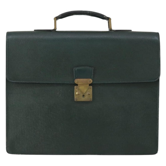 LOUIS VUITTON Taiga Serviette Moskova Business Bag Epicea M30034 LV Auth bs31098