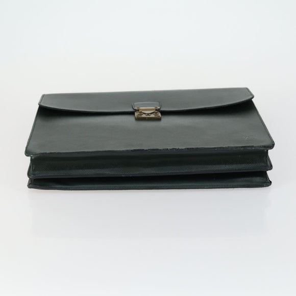 LOUIS VUITTON Taiga Serviette Moskova Business Bag Epicea M30034 LV Auth bs31098