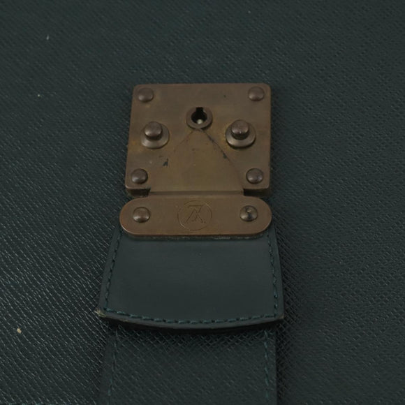 LOUIS VUITTON Taiga Pilot Case Ural Business Bag Epicea M30024 LV Auth bs31099