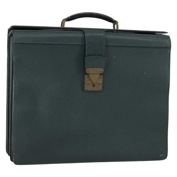 LOUIS VUITTON Taiga Pilot Case Ural Business Tasche Epicea M30024 LV Auth bs31099