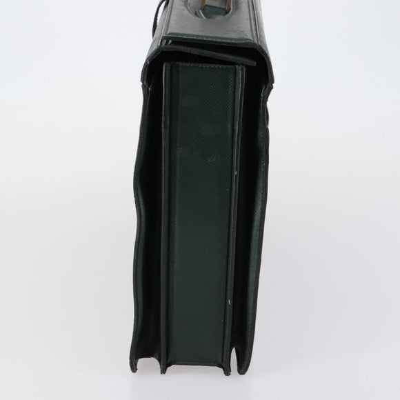 LOUIS VUITTON Taiga Pilot Case Ural Business Bag Epicea M30024 LV Auth bs31099