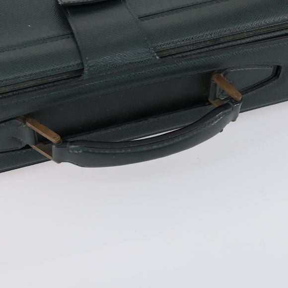 LOUIS VUITTON Taiga Pilot Case Ural Business Bag Epicea M30024 LV Auth bs31099