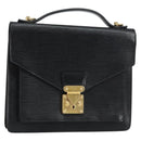 LOUIS VUITTON Epi Monceau 28 Hand Bag Black M52122 LV Auth bs31100-1