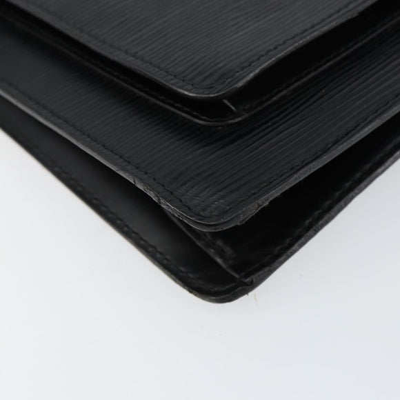 LOUIS VUITTON Epi Monceau 28 Hand Bag Black M52122 LV Auth bs31100