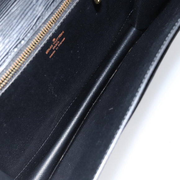 LOUIS VUITTON Epi Monceau 28 Hand Bag Black M52122 LV Auth bs31100