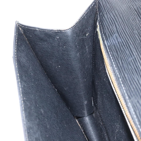 LOUIS VUITTON Epi Monceau 28 Hand Bag Black M52122 LV Auth bs31100