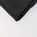 LOUIS VUITTON Epi Trousse Priant Clutch Bag Black M48372 LV Auth bs31102-15