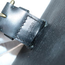 LOUIS VUITTON Epi Trousse Priant Clutch Bag Black M48372 LV Auth bs31102-12