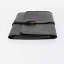 LOUIS VUITTON Epi Trousse Priant Clutch Bag Black M48372 LV Auth bs31102-3