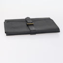 LOUIS VUITTON Epi Trousse Priant Clutch Bag Black M48372 LV Auth bs31102-5