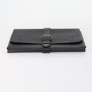 LOUIS VUITTON Epi Trousse Priant Clutch Bag Black M48372 LV Auth bs31102-6