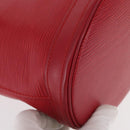LOUIS VUITTON Epi Bucket PM Shoulder Bag Red M5899E LV Auth bs31103-10