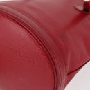 LOUIS VUITTON Epi Bucket PM Shoulder Bag Red M5899E LV Auth bs31103-14