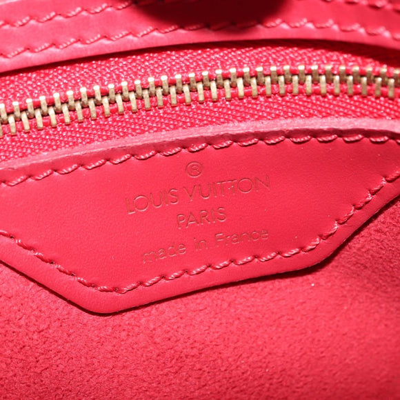 LOUIS VUITTON Epi Bucket PM Shoulder Bag Red M5899E LV Auth bs31103