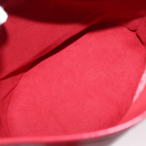 LOUIS VUITTON Epi Bucket PM Shoulder Bag Red M5899E LV Auth bs31103