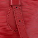 LOUIS VUITTON Epi Bucket PM Shoulder Bag Red M5899E LV Auth bs31103-9