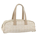 CHANEL New Travel Line Shoulder Bag Nylon Pink Gold CC Auth bs31107-1