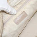 CHANEL New Travel Line Shoulder Bag Nylon Pink Gold CC Auth bs31107-10