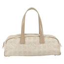 CHANEL New Travel Line Shoulder Bag Nylon Pink Gold CC Auth bs31107-13