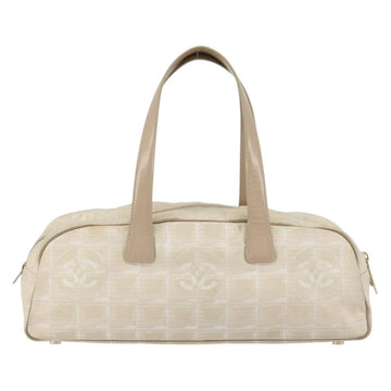 CHANEL New Travel Line Shoulder Bag Nylon Pink Gold CC Auth bs31107 - 0