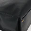 CHANEL Chain Hand Bag Caviar Skin Green Gold CC Auth bs31109-9