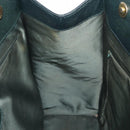 CHANEL Chain Hand Bag Caviar Skin Green Gold CC Auth bs31109-19